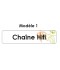 Étiquette télécommande chaîne Hifi