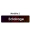 Étiquette télécommande Eclairage
