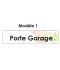 Étiquette télécommande Porte Garage