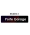 Étiquette télécommande Porte Garage