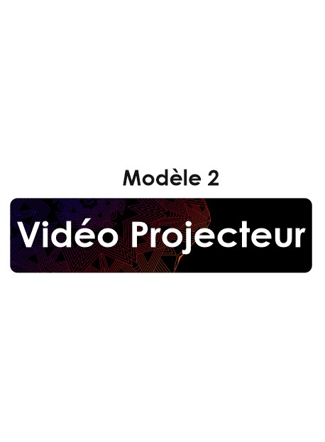 Étiquette télécommande Vidéo projecteur