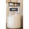 Étiquette Sucre pots et bocaux