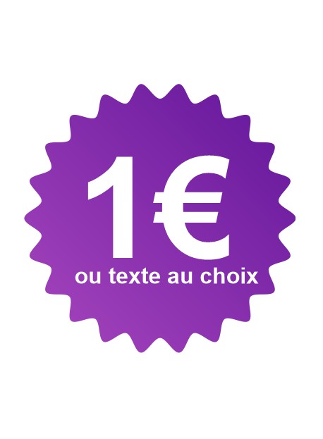 Étiquette pour sac cabas