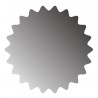 Étiquette prix gris