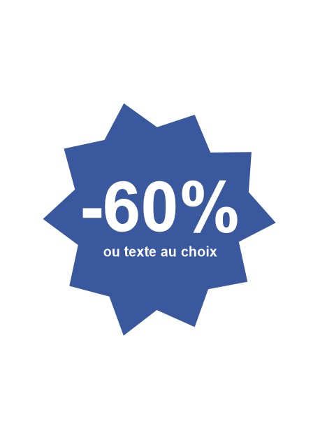 Étiquette pour sac cabas