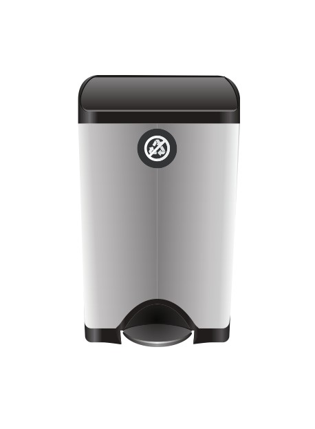 Sticker poubelle noire