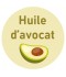 Étiquette huile avocat