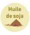 Étiquette huile de soja