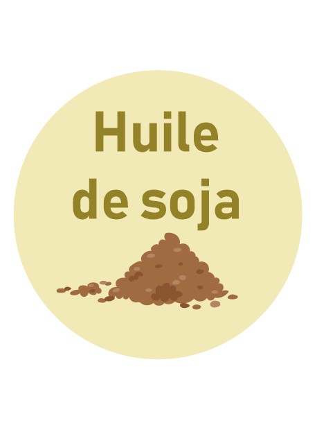 Étiquette huile de soja