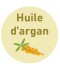 Étiquette huile d'argan