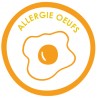 Sticker allergie oeufs