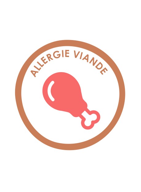Sticker allergie viande