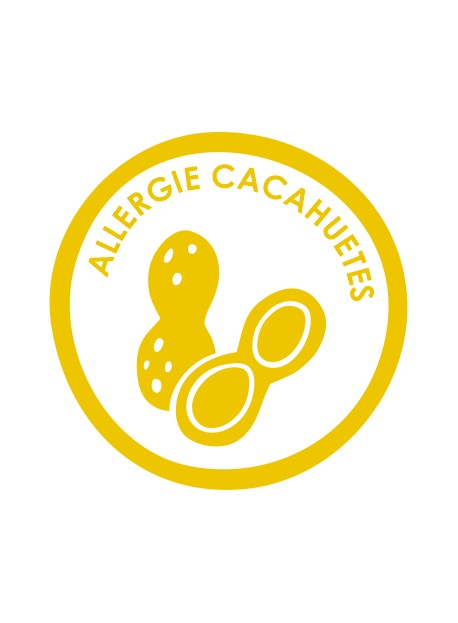 Sticker allergie cacahuètes