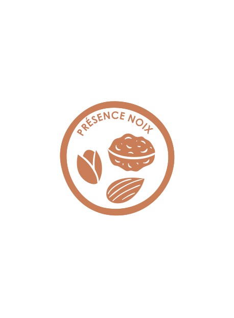 Sticker présence allergène noix