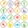 Planche Stickers allergie