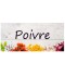 Étiquette Poivre pots et bocaux