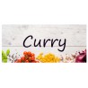 Étiquette Curry pots et bocaux