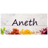 Étiquette Aneth pots et bocaux
