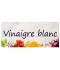 Étiquette Vinaigre blanc bouteille