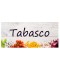 Étiquette Tabasco bouteille